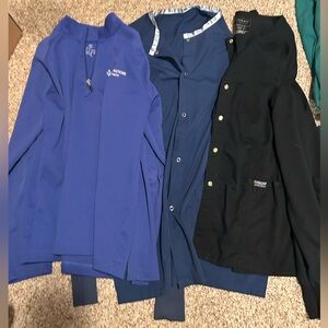 Medical Scrub Jacket Set of 3